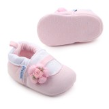 Botosei bebelusi, roz cu floricica (Marime Disponibila: 9-12 luni (Marimea 20