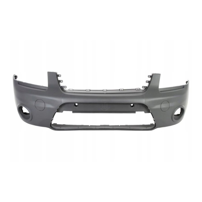 Bara fata FORD TRANSIT/TOURNEO CONNECT, 06.2009-03.2013, cu capac carlig remorcare; de vopsit (nu este grunduit); cu lampi ceata gauri; gri,