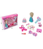 Set Cosmetice cu Margele si Papusa