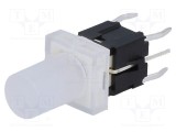 Comutator tastatură DPST-NO 2 poziții LED incolor HIGHLY ELECTRIC