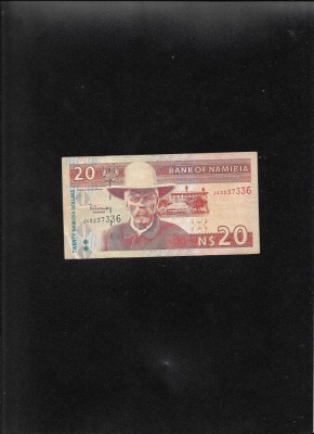 Namibia 20 dolari dollars 2002 seria40237336 foto