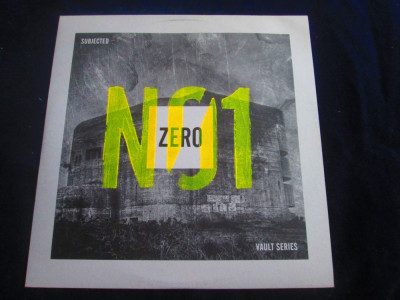 Subjected - Zero No 1 _ 12&amp;quot; maxi single, vinyl _ Vault (2013, Germania) foto