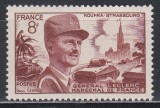 Franta 1953 - Mareșalul Leclerc, MNH, Nestampilat