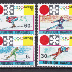 Rwanda 1972 sport olimpiada MI 479-486 MNH