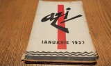 AZI Revista Lunara de Literatura, Critica si Arta - Anul II, nr. 1, Ianuarie 1933 - ZAHARIA STANCU (redactor) - 1933, 108 p.