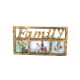 Rama colaj, 3 fotografii, Family, 39 cm, 248BX