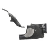 Carenaj roata Peugeot 407, 05.2004-12.2010, partea Dreapta, Punte fata partea din spate, 7136X4, 5751FP2T, Model Coupe
