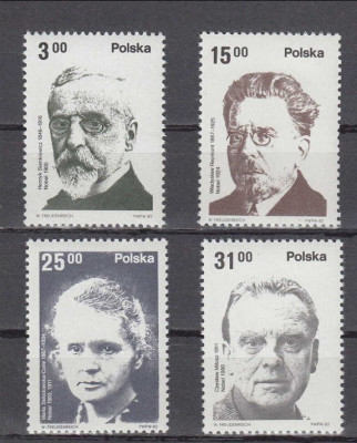 Polonia, personalitati, Marie-Curie, 1982, MNH foto