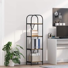 vidaXL Raft pentru cărți stejar artizanal 40 x 30 x 146 cm