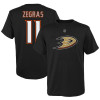 Anaheim Ducks tricou de copii Trevor Zegras black - Dětsk&eacute; S (6 - 9 let), Fanatics Branded