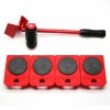 Kit pentru transportat mobila, Zola, 5 piese, cu role, greutate suportata 150 kg