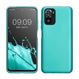 Husa Kwmobile pentru Xiaomi Redmi Note 10/Redmi Note 10S, Verde deschis, Silicon, KWM000012NZ011C, Carcasa