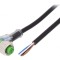 Cablu de Conectare M12 PIN 4 Unghi 3m 4A