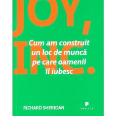 Joy, Inc. Cum am construit un loc de muncă pe care oamenii îl iubesc - Paperback brosat - Richard Sheridan - Publica