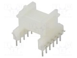 Carcasă plastic WEISSER 12 pini THT 2x6, 1 secțiune