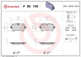BREMBO P 85 150 PRIME LINE set placute frana,frana disc