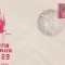 5 FDC EXPOZITIA FILATELICA IASI 69/PLIC MIC CU TIMBRU FLUTURI