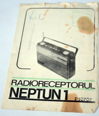Schema de radioreceptor Neptun foto