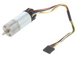 Motor DC cu codificator și transmisie metalică 6V 34:1