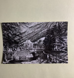 Carte poștală Băile Herculane-Pod peste Cerna, Circulata, Fotografie