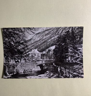 Carte poștală Băile Herculane-Pod peste Cerna foto