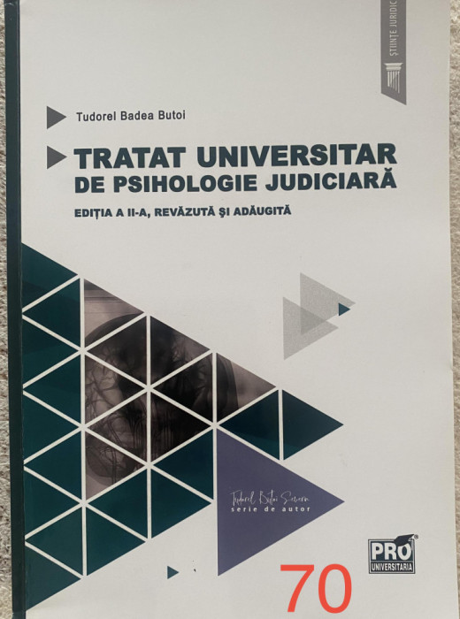 Tratat de psihologie judiciara