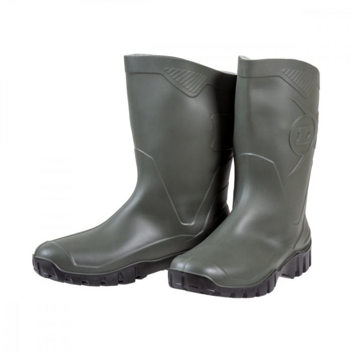 Cizmă din PVC, Dunlop Dee, verde, mărimea 38