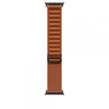 Curea Apple pentru Apple Watch 49mm Terracotta Alpine Loop Small Black Titanium Finish