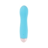 Mini vibrator cu 7 moduri de vibratie albastru, 1 bucata, Cuties