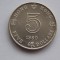 5 DOLLARS 1980 HONG KONG