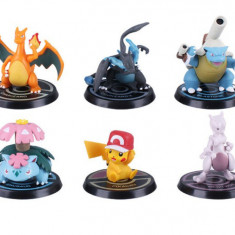 Set Figurina pokemon Pikachu Blastoise Mewtwo Charizard 7 cm anime