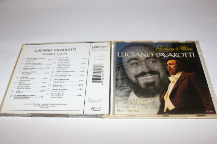 [CDA] Luciano Pavarotti - The Grammy Album - cd audio original