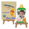 Marturii botez magnet biberon Winnie the Pooh Handmade by Diana Puiu MBBW 2