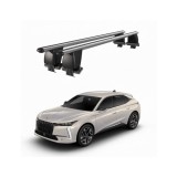 Bare transversale aluminiu pentru DS 4 Mk2 2021+ plafon neted, argintii/negre