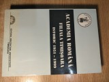 Academia Romana-Filiala Timisoara -istoric 1951-1999 (Orizonturi Universit. 1999