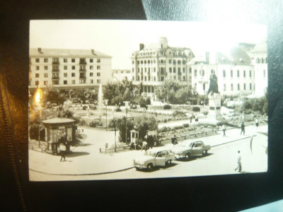 Ilustrata Craiova - Vedere din Piata Al.I.Cuza , circulat 1965 foto