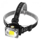 Lanterna Frontala de Cap COB LED 5W la USB 6658A