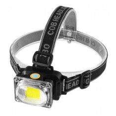 Lanterna Frontala de Cap COB LED 5W la USB 6658A foto