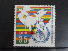 GERMANIA DDR 1986 STAMPILATA. foto