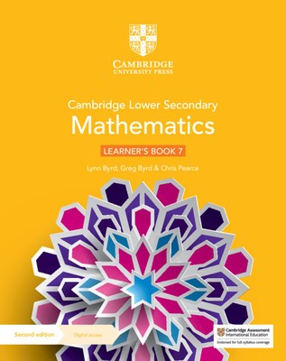 Cambridge Lower Secondary Mathematics Learner&amp;#039;s Book 7 with Digital Access (1 Year) foto