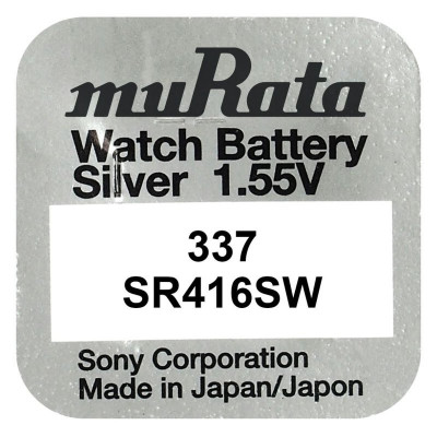 Baterie SR416SW, 337, Murata foto
