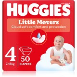 Huggies Little Movers Ultra Comfort scutece de unică folosință Jumbo 7-18 kg 50 g