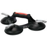 Yato YT-37237 - Dispozitiv de fixare cu 3 ventuze 190 kg 125 mm