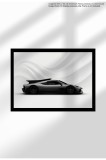 Poster Canvas cu Mașină Sport &ndash; Print Ne&icirc;nramat - Pasionați Auto - 1501 Project One - Grey | A4 (21 x 29.7 cm)