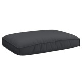 vidaXL Pernă pentru șezut din paleți Negru 120 x 80 x 12 cm