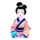 Cumpara ieftin Sticker decorativ, Woman, Roz, 90 cm, 10636ST, Oem