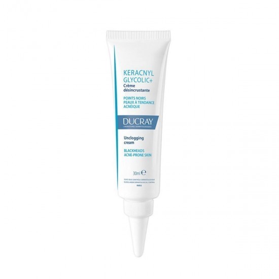 Cremă desfundatoare Ducray Keracnyl Glycolic+ 30 ml