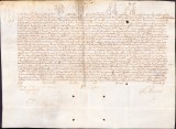PM256N Bulă papală emisă de Papa Benedict al XIV-lea, 1754, pe pergament