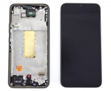 Display Samsung Galaxy A12 A127 NACHO Display Original Service Pack Black Negru