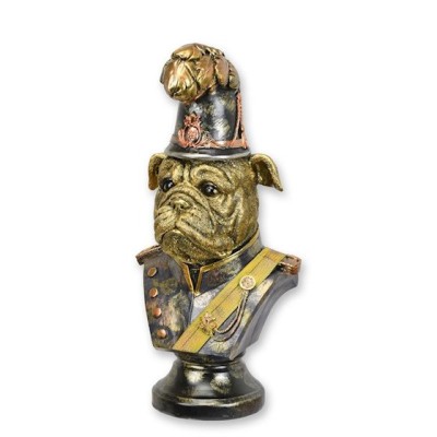 Buldog politist-statueta din rasini SP-55 foto